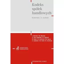 KODEKS SPÓŁEK HANDLOWYCH KOMENTARZ - C.H.Beck