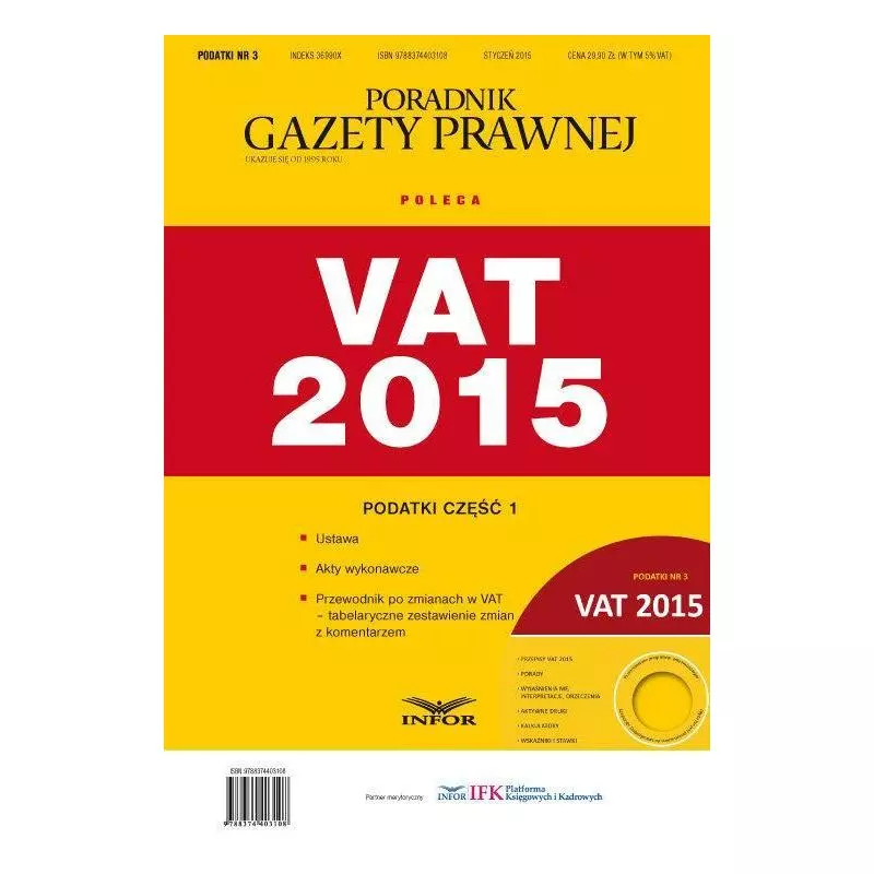 VAT 2015 + CD - Infor