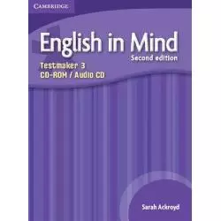 ENGLISH IN MIND 3 TESTMAKER - CD Sarah Ackroyd - Cambridge University Press