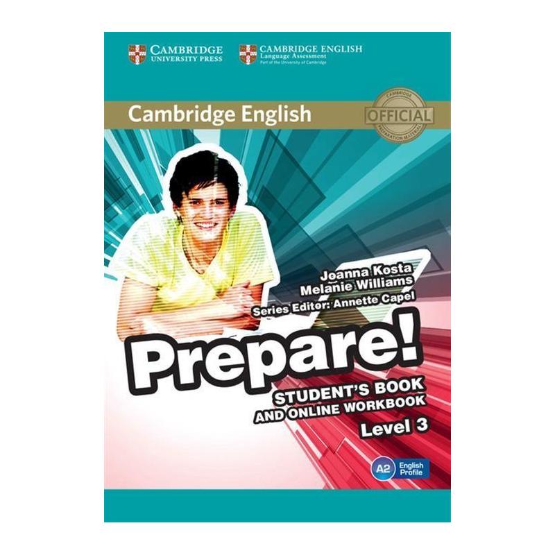 CAMBRIDGE ENGLISH PREPARE! 3 STUDENT'S BOOK + ONLINE WORKBOOK