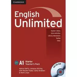 ENGLISH UNLIMITED STARTER TEACHERS PACK + DVD Adrian Doff - Cambridge University Press