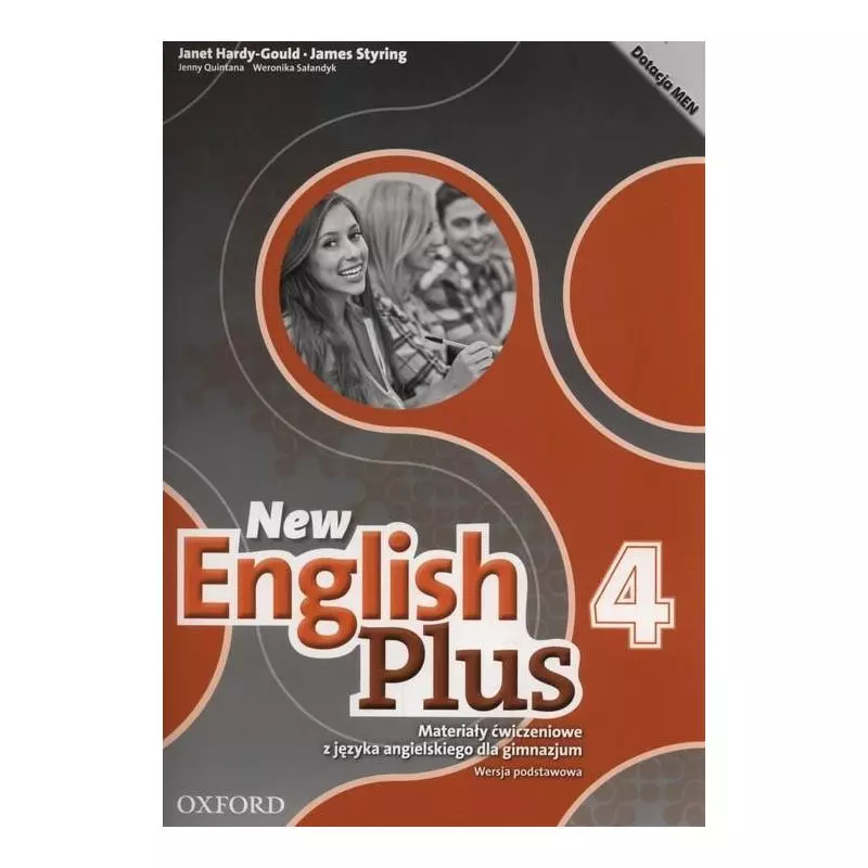 NEW ENGLISH PLUS 4 MATERIAŁY ĆWICZENIOWE WERSJA PODSTAWOWA GIMNAZJUM Janet Hardy-Gould - Oxford