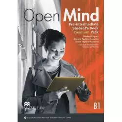 OPEN MIND B1 PRE-INTERMEDIATE STUDENTS BOOK + KOD ONLINE Mickey Rogers - Macmillan