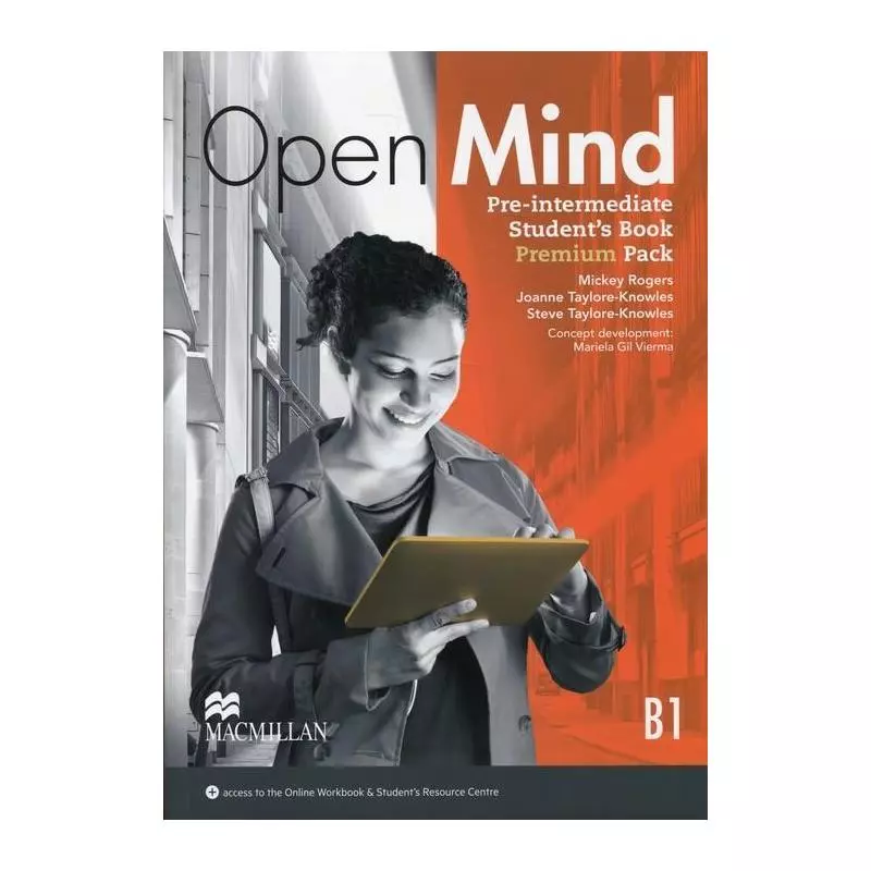 OPEN MIND B1 PRE-INTERMEDIATE STUDENTS BOOK + KOD ONLINE Mickey Rogers - Macmillan