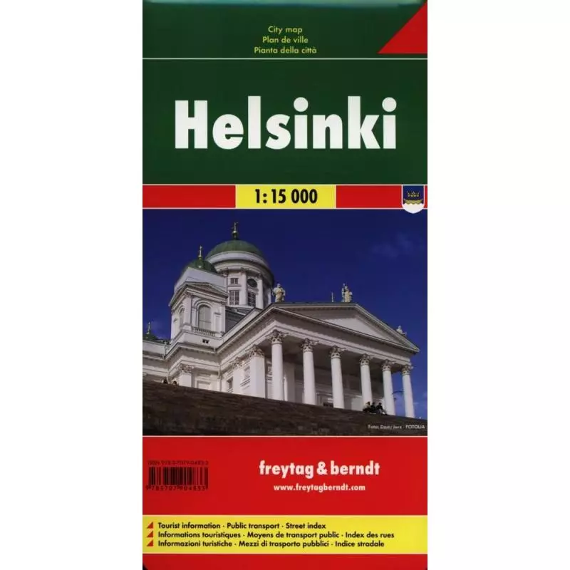 HELSINKI MAPA 1:15 000 - Freytag&berndt