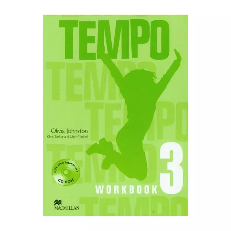 TEMPO 3 WORKBOOK + CD Olivia Johnston - Macmillan