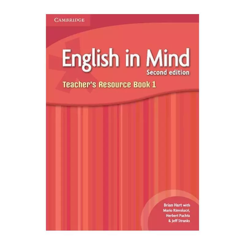 ENGLISH IN MIND 1 TEACHERS RESOURCE BOOK PODRĘCZNIK NAUCZYCIELA Brian Hart - Cambridge University Press