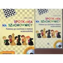 SPOTKANIA NA SZACHOWNICY PRZEWODNIK METODYCZNY Z PŁYTĄ CD Anna Solecka - Harmonia