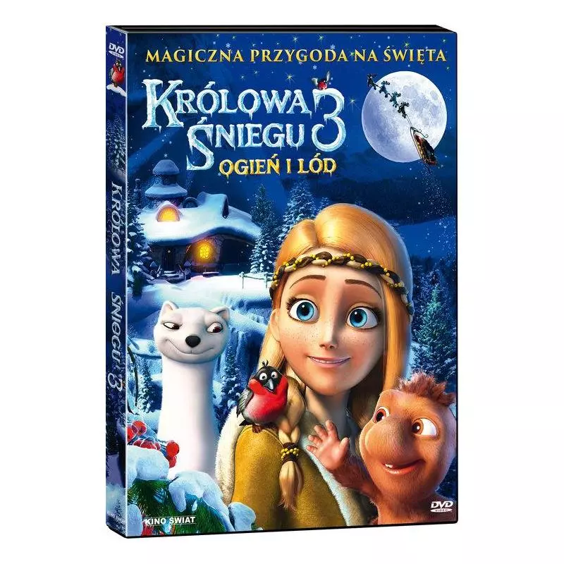 KRÓLOWA ŚNIEGU 3 OGIEŃ I LÓD DVD PL - Kino Świat
