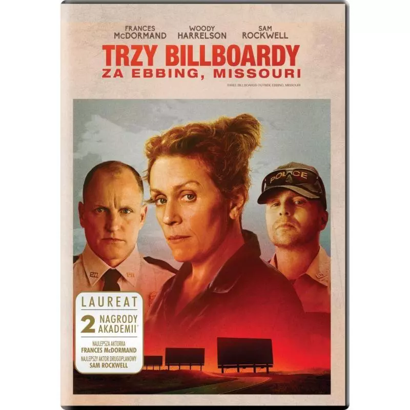 TRZY BILLBOARDY ZA EBBING, MISSOURI DVD PL - 20th Century Fox
