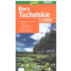 BORY TUCHOLSKIE MAPA TURYSTYCZNA 1:75 000 - Demart