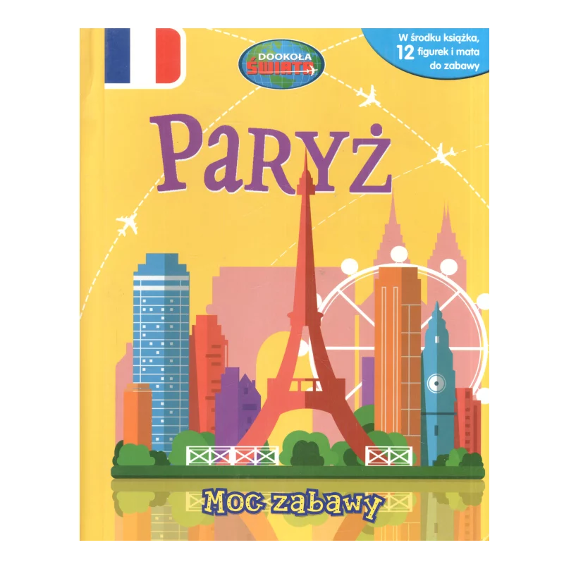 PARYŻ MOC ZABAWY 12 FIGUREK I MATA DO ZABAWY - Media Service Zawada