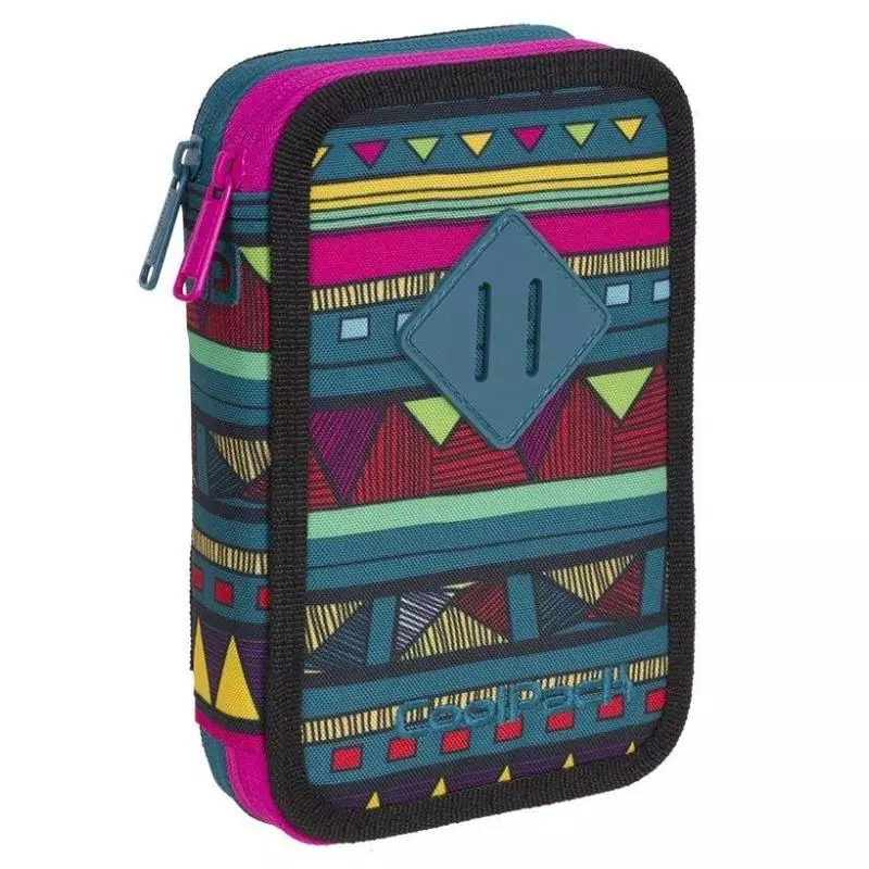 PIÓRNIK SZKOLNY PODWÓJNY Z WYPOSAŻENIEM COOLPACK JUMPER 2 MEXICAN TRIP - Patio