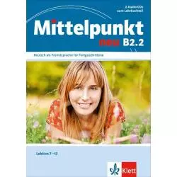 MITTELPUNKT NEU B2.2 PODRĘCZNIK Z ĆWICZENIAMI + CD - LektorKlett