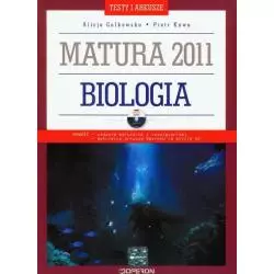 BIOLOGIA MATURA 2011 TESTY I ARKUSZE Z PŁYTĄ CD Piotr Kawa, Alicja Gulkowska - Operon