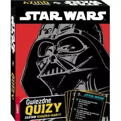 STAR WARS GWIEZDNE QUIZY KARTY DO GRY + KSIĄŻKA 12+ - Ameet