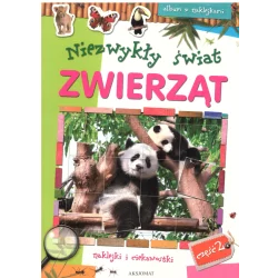 NIEZWYKŁY ŚWIAT ZWIERZĄT ALBUM Z NAKLEJKAMI 2 Magdalena Król - Aksjomat