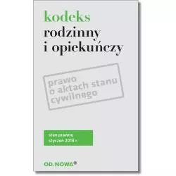 KODEKS RODZINNY I OPIEKUŃCZY Agnieszka Kaszok - od.nowa