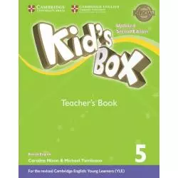 KIDS BOX 5 TEACHER’S BOOK BRITISH ENGLISH Caroline Nixon, Michael Tomlinson - Cambridge University Press