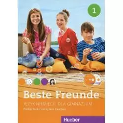 BESTE FREUNDE 1 PODRĘCZNIK Z ZESZYTEM ĆWICZEŃ + 2x CD - Hueber Polska