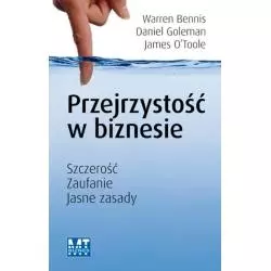 PRZEJRZYSTOŚĆ W BIZNESIE TW Warren Bennis, Daniel Goleman, James OToole - MT Biznes