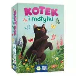 KOTEK I MOTYLKI GRA KARCIANA 6+ - Zielona Sowa