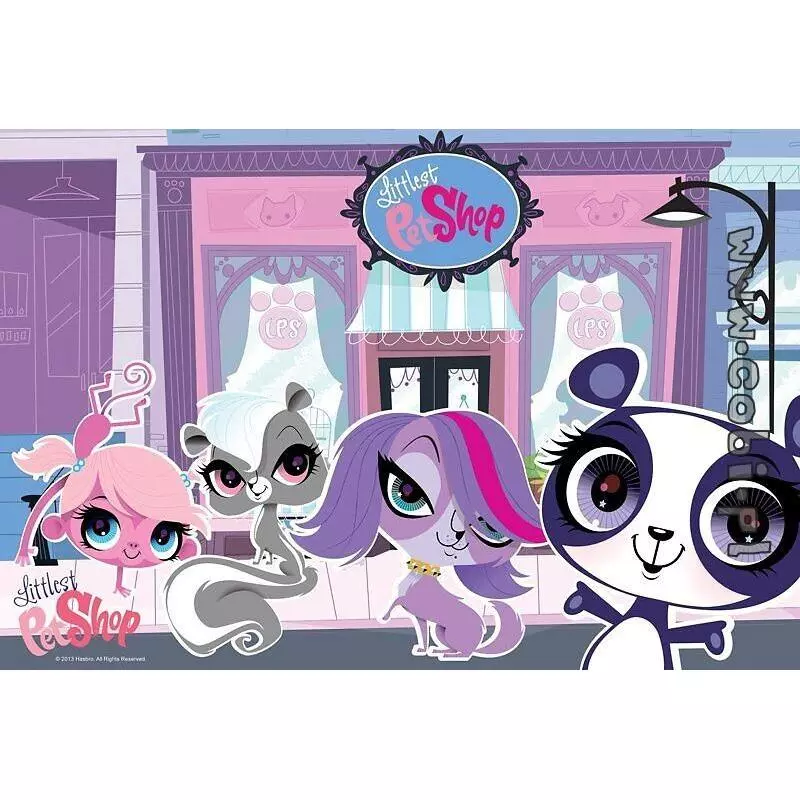 LITTLEST PETSHOP NA ULICY PUZZLE 100 ELEMENTÓW 6+ - Trefl