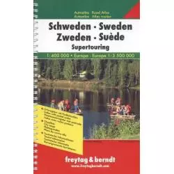 SZWECJA SCHWEDEN SUPERTOURING ATLAS SAMOCHODOWY - Freytag&berndt