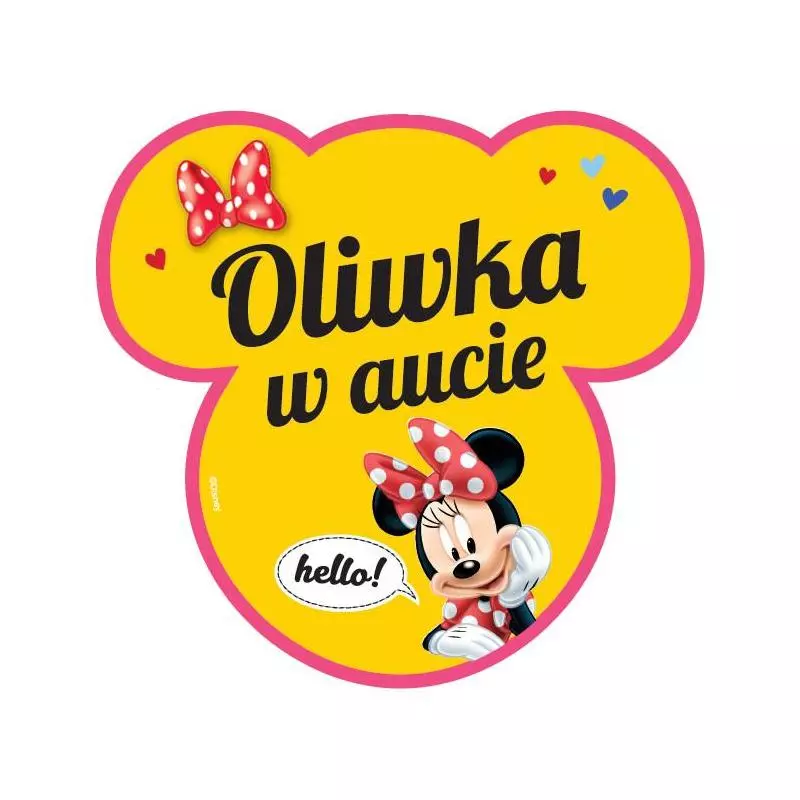 ZAWIESZKA DO SAMOCHODU OLIWKA W AUCIE MYSZKA MINNIE - Seven Polska