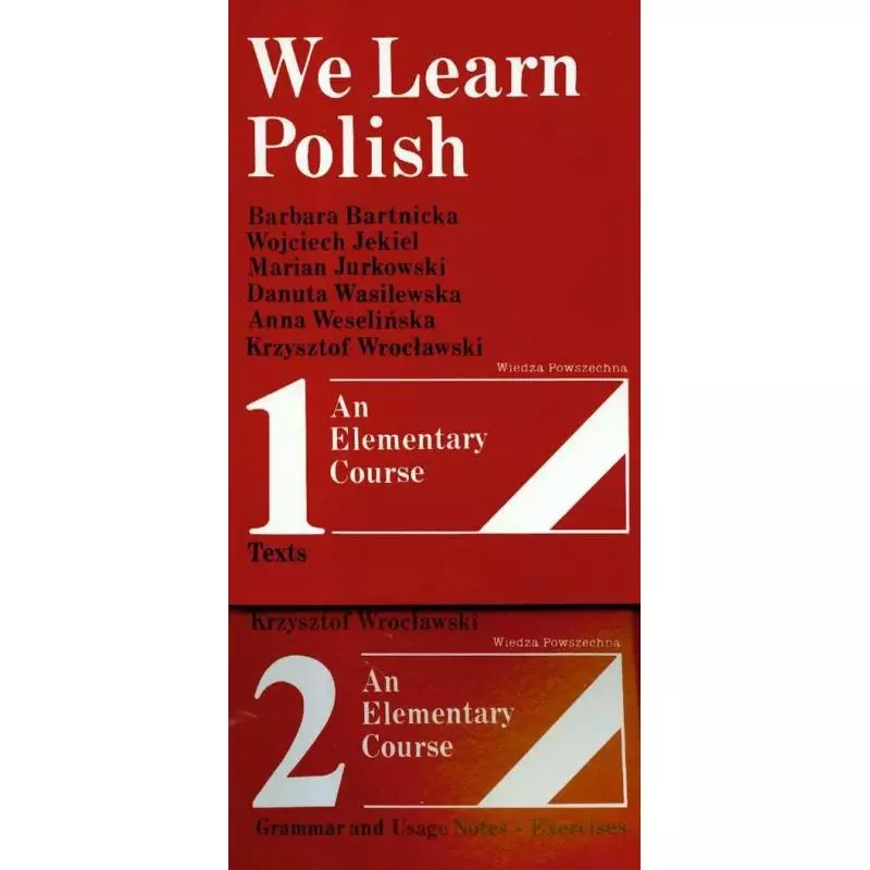 WE LEARN POLISH Barbara Bartnicka, Wojciech Jekiel, Marian Jurkowski - Wiedza Powszechna