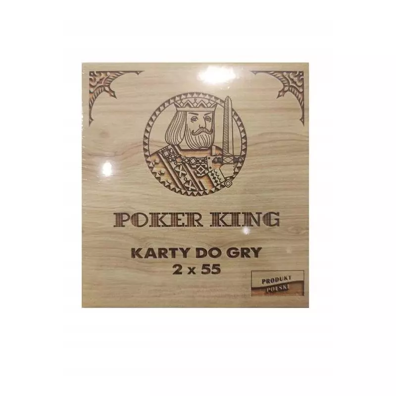 KARTY DO GRY POKER KING 2 X 55 - Cartamundi