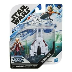 AHSOKA TANO + POJAZD STAR WARS MISSION FLEET 4+ - Hasbro