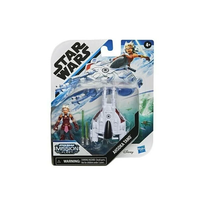 AHSOKA TANO + POJAZD STAR WARS MISSION FLEET 4+ - Hasbro