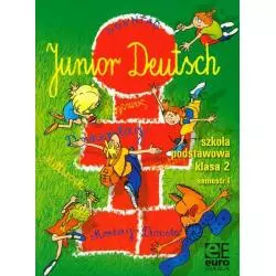 JUNIOR DEUTSCH PODRĘCZNIK 1 Barbara Grucza - Euro Edukacja