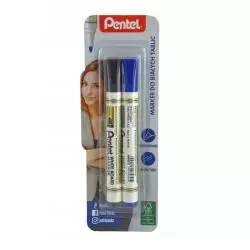 MARKER DO TABLIC SUCHOŚCIERALNYCH CZARNY + NIEBIESKI 2 SZTUKI - Pentel