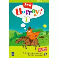 HURRAY 1 NEW PODRĘCZNIK + ĆWICZENIA + CD - WSiP