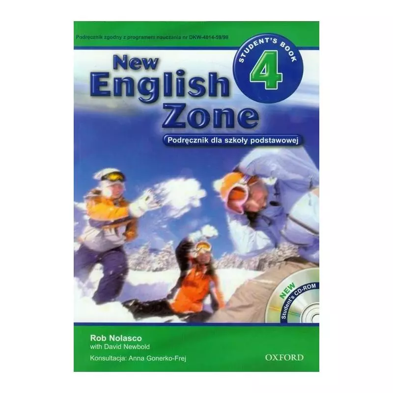 NEW ENGLISH ZONE 4 PODRĘCZNIK Rob Nolasco, David Newbold - Oxford University Press