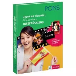 JĘZYK NA EKRANIE FILMOWY KURS HISZPAŃSKIEGO DVD - LektorKlett