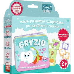 GRYZIO O ZĄBKA MIŁOŚCI DO SŁODKOŚCI KSIĄŻKA + GRA + PUZZLE 2+ - Trefl