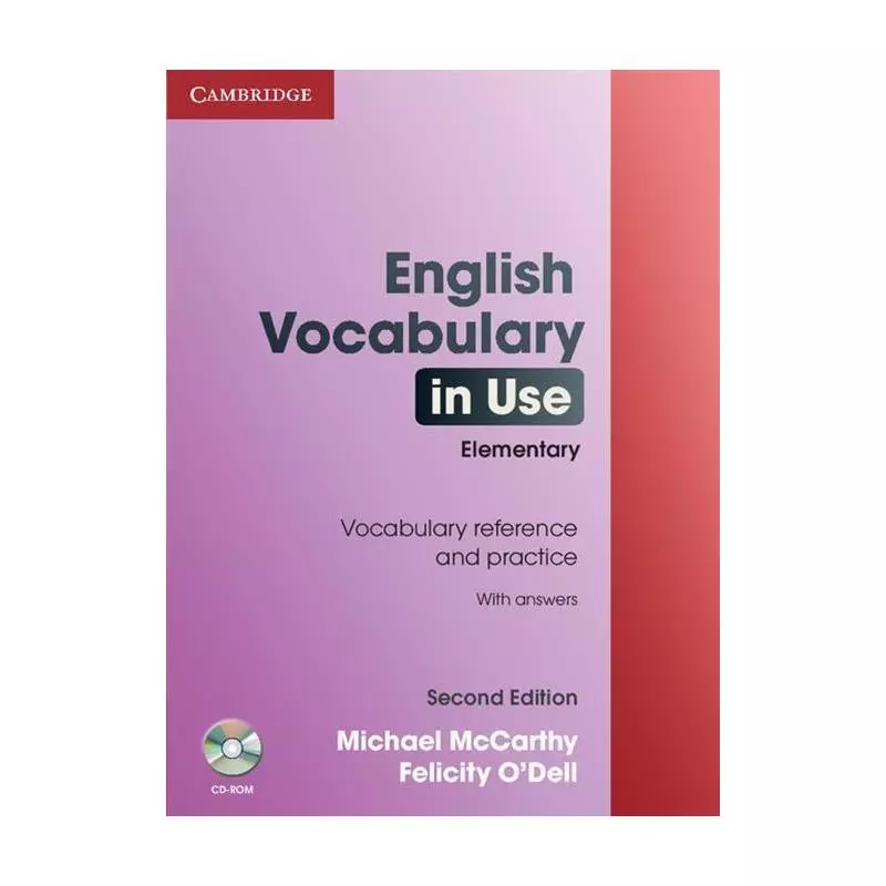 ENGLISH VOCABULARY IN USE ELEMENTARY WITH ANSWERS Michael McCarthy, Felicity ODell - Cambridge University Press