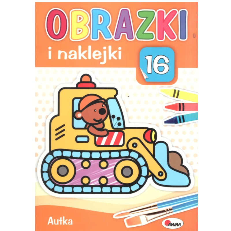 OBRAZKI I NAKLEJKI AUTKA 3+ - AWM