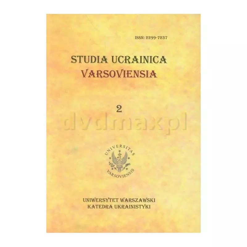 STUDIA UCRAINICA VARSOVIENSIA 2 - Wydawnictwa Uniwersytetu Warszawskiego