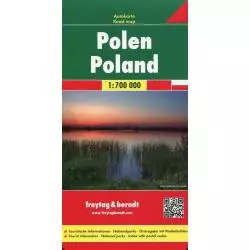 POLSKA MAPA SAMOCHODOWA 1:700 000 - Freytag&berndt