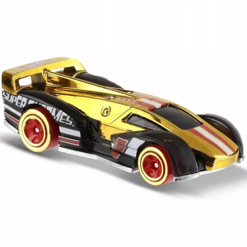 HOT WHEELS SAMOCHODZIK ELECTRACK SUPER CHROMES 3+ - Mattel