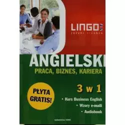 ANGIELSKI PRACA BIZNES KARIERA 3 W 1 + CD Hubert Karbowy - Lingo