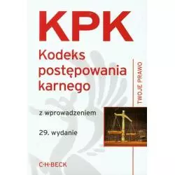 KODEKS POSTĘPOWANIA KARNEGO Aneta Flisek - C.H.Beck