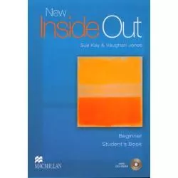 INSIDE OUT NEW BEGINNER PODRĘCZNIK + CD Kay Sue, Vaughan Jones - Macmillan