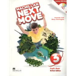 NEXT MOVE 3 PODRĘCZNIK + DVD Amanda Cant, Mary Charrington - Macmillan