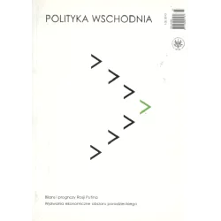 POLITYKA WSCHODNIA 1/2013 - Wydawnictwa Uniwersytetu Warszawskiego