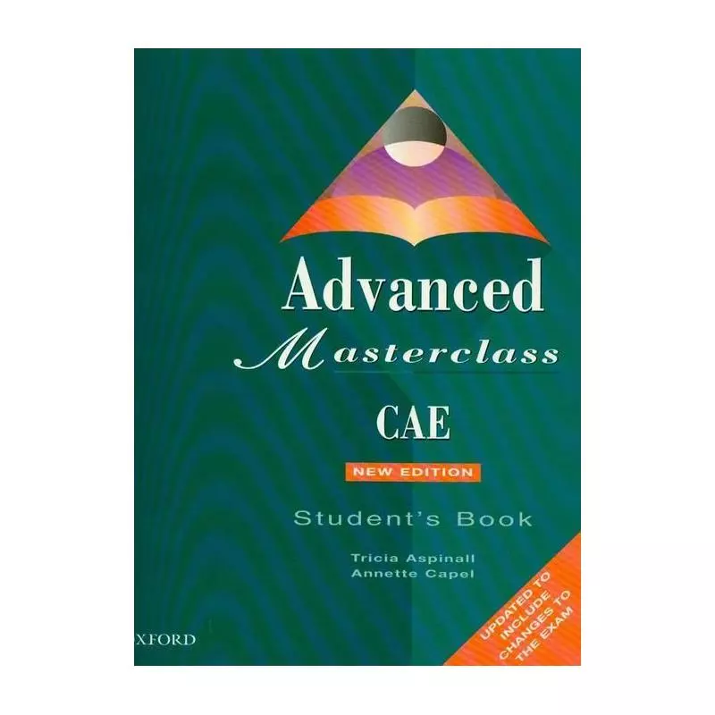 ADVANCED MASTERCLASS NEW Tricia Aspinall, Annette Capel - Oxford University Press
